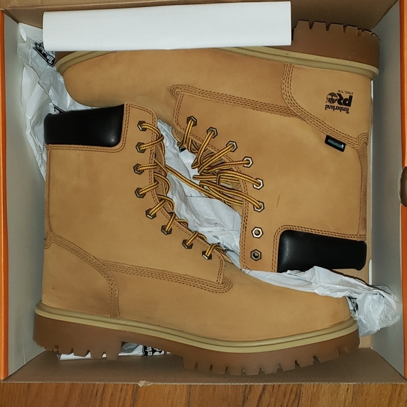 TIMBERLAND PRO STEEL TOE WORK BOOTS - Picture 3 of 3